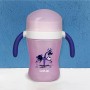 LuvLap 360° Soft Spout Baby Trainer Sipper, 240ml, Dual Handle Leakproof & spillproof Sippy Cup for Babies/Toddlers/Kids, Easy-Grip Handles, BPA-Free, Ergonomic Design, Purple