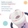 LuvLap 360° Soft Spout Baby Trainer Sipper, 240ml, Dual Handle Leakproof & spillproof Sippy Cup for Babies/Toddlers/Kids, Easy-Grip Handles, BPA-Free, Ergonomic Design, Purple