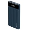 Portronics Luxcell B 10K 10000 mAh 22.5W Fast Charging Power Bank, Ultra Slim Power Bank with Mach USB-A Output, Type C PD Output, Type C Input, Wake Up Button(Dark Blue) Portronics Luxcell B 10K 10000 mAh 22.5W Fast Charging Power Bank, Ultra Slim Power Bank with Mach USB-A Output, Type C PD Output, Type C Input, Wake Up Button(Dark Blue)