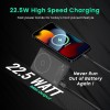 Portronics Luxcell Wireless Mini 10k 10000mAh 15W Magnetic Wireless Fast Charging Nano Power Bank with 22.5 Wired Output Compatible with iPhone 12 & Above & Other QI Enabled Devices(Black) Portronics Luxcell Wireless Mini 10k 10000mAh 15W Magnetic Wireless Fast Charging Nano Power Bank with 22.5 Wired Output Compatible with iPhone 12 & Above & Other QI Enabled Devices(Black)