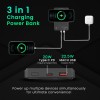 Portronics Luxcell Wireless Mini 10k 10000mAh 15W Magnetic Wireless Fast Charging Nano Power Bank with 22.5 Wired Output Compatible with iPhone 12 & Above & Other QI Enabled Devices(Black) Portronics Luxcell Wireless Mini 10k 10000mAh 15W Magnetic Wireless Fast Charging Nano Power Bank with 22.5 Wired Output Compatible with iPhone 12 & Above & Other QI Enabled Devices(Black)