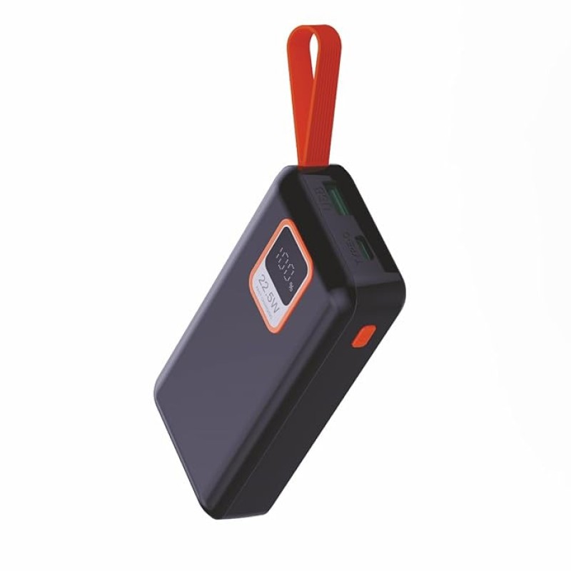 Portronics Ampbox 10K 10000 mAh Nano Power Bank with 22.5W Fast Charging, Digital Display, Dual Output(Type C PD + USB), Type C Input, Wake Up Button(Black) Portronics Ampbox 10K 10000 mAh Nano Power Bank with 22.5W Fast Charging, Digital Display, Dual Output(Type C PD + USB), Type C Input, Wake Up Button(Black)