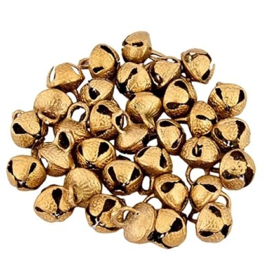 UAPAN Brass Ghungroo Ankle Bells loose beads (50 Nos_2.2 cm) I Perfect For All Indian Classical dance form UAPAN Brass Ghungroo Ankle Bells loose beads (50 Nos_2.2 cm) I Perfect For All Indian Classical dance form