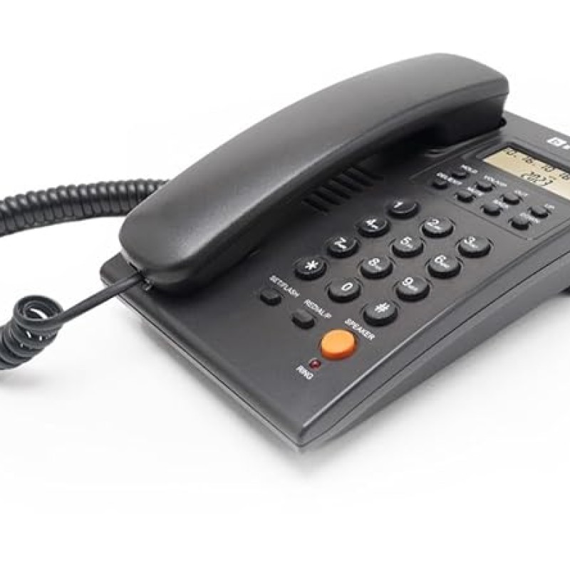 Beetel G30, TEC Certified, Caller ID Corded Landline Phonelcd Display,Ringer LED,DTMF/FSK Compatible,2-Way Adjustable Speaker Phone,Music On Hold, Desk/Wall Mountable, 3 Level LCD Contrast(G30-Black) Beetel G30, TEC Certified, Caller ID Corded Landline Phonelcd Display,Ringer LED,DTMF/FSK Compatible,2-Way Adjustable Speaker Phone,Music On Hold, Desk/Wall Mountable, 3 Level LCD Contrast(G30-Black)