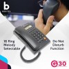 Beetel G30, TEC Certified, Caller ID Corded Landline Phonelcd Display,Ringer LED,DTMF/FSK Compatible,2-Way Adjustable Speaker Phone,Music On Hold, Desk/Wall Mountable, 3 Level LCD Contrast(G30-Black) Beetel G30, TEC Certified, Caller ID Corded Landline Phonelcd Display,Ringer LED,DTMF/FSK Compatible,2-Way Adjustable Speaker Phone,Music On Hold, Desk/Wall Mountable, 3 Level LCD Contrast(G30-Black)