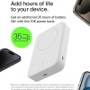 Belkin Qi2 10000 mAh Magsafe Wireless Power Bank | 15W Wireless Fast Charging, Compatible w/iPhone 17, Air, Pro, Pro Max, Google Pixel 10, etc. | 2 Years Warranty | White Belkin Qi2 10000 mAh Magsafe Wireless Power Bank | 15W Wireless Fast Charging, Compatible w/iPhone 17, Air, Pro, Pro Max, Google Pixel 10, etc. | 2 Years Warranty | White