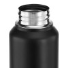 Stainless Steel Water Bottle (Pack of 2) | BIS-Approved | 900ml (Matte Black)
