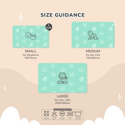 R for Rabbit Waterproof Quick Dry Sheet for Baby | Anti-Piling Fleece Breatheable Fabric Extra Absorbent Instant Dry Baby Bed/Cot Protector Mat (Size-S,Green-Grey,Pack of 2 Combo) R for Rabbit Waterproof Quick Dry Sheet for Baby | Anti-Piling Fleece Breatheable Fabric Extra Absorbent Instant Dry Baby Bed/Cot Protector Mat (Size-S,Green-Grey,Pack of 2 Combo)