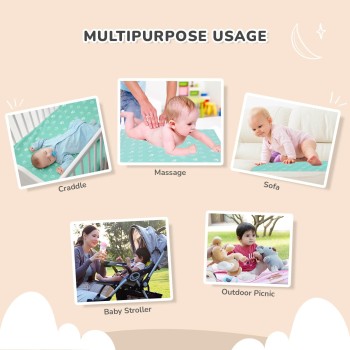 R for Rabbit Waterproof Quick Dry Sheet for Baby | Anti-Piling Fleece Breatheable Fabric Extra Absorbent Instant Dry Baby Bed/Cot Protector Mat (Size-S,Green-Grey,Pack of 2 Combo) R for Rabbit Waterproof Quick Dry Sheet for Baby | Anti-Piling Fleece Breatheable Fabric Extra Absorbent Instant Dry Baby Bed/Cot Protector Mat (Size-S,Green-Grey,Pack of 2 Combo)