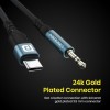 Portronics iKonnect C MAX USB C to 3.5mm Audio Adapter Hi-Fi Stereo Type C to Aux Headphone Male Cord Car Auxiliary Cable Compatible with iPhone 15 Pro Max/15 Pro/15 Plus -1 mtr length (Black) Portronics iKonnect C MAX USB C to 3.5mm Audio Adapter Hi-Fi Stereo Type C to Aux Headphone Male Cord Car Auxiliary Cable Compatible with iPhone 15 Pro Max/15 Pro/15 Plus -1 mtr length (Black)