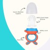 R for Rabbit First Feed Bunny Nibbler Soft Silicon Chewing Fruit Feeder for Babies | Baby Fruit & Food Veggie Teether |Hygenic & BPA Free | Pacifier for Infant 3+ Months (Orange-Blue) R for Rabbit First Feed Bunny Nibbler Soft Silicon Chewing Fruit Feeder for Babies | Baby Fruit & Food Veggie Teether |Hygenic & BPA Free | Pacifier for Infant 3+ Months (Orange-Blue)