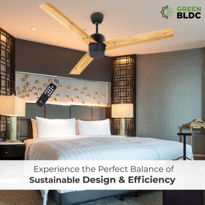 RR Signature Bonsai BLDC Fan I 6 Year Warranty I High Speed Ceiling Fan with Remote I Ceiling Fan for Home (Pine Wood) RR Signature Bonsai BLDC Fan I 6 Year Warranty I High Speed Ceiling Fan with Remote I Ceiling Fan for Home (Pine Wood)
