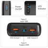 pTron Dynamo Surge 20000mAh 22.5W Fast Charging Power Bank, Supports VOOC/Wrap/Dash USB Charging, USB Type-C Input, 20W PD Fast Charging, 3 Outputs, 1 Input & Multiple Layers of Protection (Black) pTron Dynamo Surge 20000mAh 22.5W Fast Charging Power Bank, Supports VOOC/Wrap/Dash USB Charging, USB Type-C Input, 20W PD Fast Charging, 3 Outputs, 1 Input & Multiple Layers of Protection (Black)