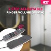 Beetel H27 Portable Hotel Cordless Landline Phone,3 Step Receiver & 2 Step Ringer Volume,Hold Function with LED Notification,Tone Dialling,Ringer LED,Hearing Aid Compatible Desk/Wall Mountable (Ivory) Beetel H27 Portable Hotel Cordless Landline Phone,3 Step Receiver & 2 Step Ringer Volume,Hold Function with LED Notification,Tone Dialling,Ringer LED,Hearing Aid Compatible Desk/Wall Mountable (Ivory)