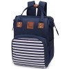 R for Rabbit Caramello Regal Baby Diaper Bag for Mother, Waterproof Kids Diaper Backpack for Mothers, Multifunctional Maternity Bag for Travel, Nursing Backpack for Moms (Blue Stripes) R for Rabbit Caramello Regal Baby Diaper Bag for Mother, Waterproof Kids Diaper Backpack for Mothers, Multifunctional Maternity Bag for Travel, Nursing Backpack for Moms (Blue Stripes)
