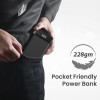 Portronics Luxcell B 10K 10000 mAh 22.5W Fast Charging Power Bank, Ultra Slim Power Bank with Mach USB-A Output, Type C PD Output, Type C Input, Wake Up Button(Black) Portronics Luxcell B 10K 10000 mAh 22.5W Fast Charging Power Bank, Ultra Slim Power Bank with Mach USB-A Output, Type C PD Output, Type C Input, Wake Up Button(Black)