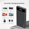 Portronics Luxcell B 10K 10000 mAh 22.5W Fast Charging Power Bank, Ultra Slim Power Bank with Mach USB-A Output, Type C PD Output, Type C Input, Wake Up Button(Black) Portronics Luxcell B 10K 10000 mAh 22.5W Fast Charging Power Bank, Ultra Slim Power Bank with Mach USB-A Output, Type C PD Output, Type C Input, Wake Up Button(Black)
