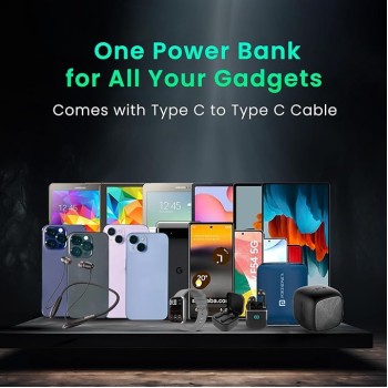 Portronics Luxcell MagClick 10k 10000 mAh 15W Magnetic Wireless Fast Charging Power Bank Premium Finish, 22.5 Wired Output Compatible with iPhone 12 & Above,Type C Smartphones,Tablets(Dark Grey) Portronics Luxcell MagClick 10k 10000 mAh 15W Magnetic Wireless Fast Charging Power Bank Premium Finish, 22.5 Wired Output Compatible with iPhone 12 & Above,Type C Smartphones,Tablets(Dark Grey)