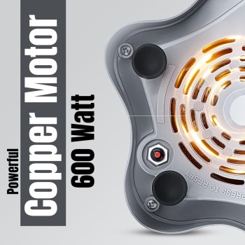 INALSA Bullet Mixer Grinder|5 Jar include 2 Storage Jar For Smothies,Coffee,Dry fruits & Wet Grinding|600 W, Copper Motor|3 Blades Including Froth Blade with 2 Sipper & 1 Seasoning Cap INALSA Bullet Mixer Grinder|5 Jar include 2 Storage Jar For Smothies,Coffee,Dry fruits & Wet Grinding|600 W, Copper Motor|3 Blades Including Froth Blade with 2 Sipper & 1 Seasoning Cap