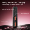 boAt Energyshroom PB300 Powerbank with 10000mAh Battery, 22.5w Fast Charging, USB Type-C Input, 12-Layer Smart IC Protection, LED Indicators and Aluminum Alloy Casing(Martian Red) boAt Energyshroom PB300 Powerbank with 10000mAh Battery, 22.5w Fast Charging, USB Type-C Input, 12-Layer Smart IC Protection, LED Indicators and Aluminum Alloy Casing(Martian Red)