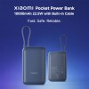 Xiaomi Pocket Power Bank 10000mAh 22.5W with Built-in Cable | Super Fast Charging PD |Smart 12 Layer Protection|Triple Output Ports|Supports Android,Apple, Tablets, Earbuds,Watch(MI Powerbank),Blue Xiaomi Pocket Power Bank 10000mAh 22.5W with Built-in Cable | Super Fast Charging PD |Smart 12 Layer Protection|Triple Output Ports|Supports Android,Apple, Tablets, Earbuds,Watch(MI Powerbank),Blue