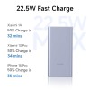 Xiaomi Power Bank 4i 10000mAh 22.5W Fast Charging PD|Smart 12 Layer Protection| Durable Steel Casing |Triple Output Ports|Supports All Phone(MI Power Bank),Purple Xiaomi Power Bank 4i 10000mAh 22.5W Fast Charging PD|Smart 12 Layer Protection| Durable Steel Casing |Triple Output Ports|Supports All Phone(MI Power Bank),Purple