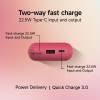 Xiaomi Pocket Power Bank 10000mAh 22.5W with Built-in Cable | Super Fast Charging PD |Smart 12 Layer Protection|Triple Output Ports|Supports Android,Apple, Tablets, Earbuds,Watch(MI Powerbank),Maroon Xiaomi Pocket Power Bank 10000mAh 22.5W with Built-in Cable | Super Fast Charging PD |Smart 12 Layer Protection|Triple Output Ports|Supports Android,Apple, Tablets, Earbuds,Watch(MI Powerbank),Maroon