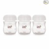 BeeBaby Pump N' Protect Breast Milk Storage Bottles. Pack of 3 Milk Collection Bottles fits Most Wide Neck Breast Pumps. 100% BPA Free. 150ML / 5oz. White BeeBaby Pump N' Protect Breast Milk Storage Bottles. Pack of 3 Milk Collection Bottles fits Most Wide Neck Breast Pumps. 100% BPA Free. 150ML / 5oz. White