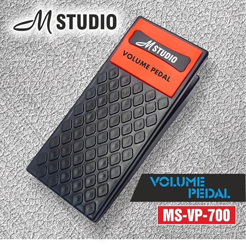 M-STUDIO MS-VP-700 STEREO VOLUME PEDAL FOR ALL MUSICAL INSTRUMENTS KEYBOARDS & OCTAPAD,NO BATTERY REQUIRED, ADVANCED POTENTIOMETER. M-STUDIO MS-VP-700 STEREO VOLUME PEDAL FOR ALL MUSICAL INSTRUMENTS KEYBOARDS & OCTAPAD,NO BATTERY REQUIRED, ADVANCED POTENTIOMETER.