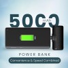 Portronics Power Pebble 5000mAh 20W Fast Charging Nano Powerbank, in-Built Foldable Type C Input/Output Pin, Type C PD Output, LED Battery Indicator, Compatible with Type C Smartphone,iPhone(Black) Portronics Power Pebble 5000mAh 20W Fast Charging Nano Powerbank, in-Built Foldable Type C Input/Output Pin, Type C PD Output, LED Battery Indicator, Compatible with Type C Smartphone,iPhone(Black)