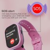 Vibez Smart Watch for Kids � SIM Card, 4G Voice Calling, GPS Location Tracker, Voice Chat, Video Call, Geo-Fencing, SOS Emergency, Health Monitoring Baby Smartwatch & Parental Control (Miracle, Pink) Vibez Smart Watch for Kids � SIM Card, 4G Voice Calling, GPS Location Tracker, Voice Chat, Video Call, Geo-Fencing, SOS Emergency, Health Monitoring Baby Smartwatch & Parental Control (Miracle, Pink)