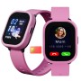 Vibez Smart Watch for Kids � SIM Card, 4G Voice Calling, GPS Location Tracker, Voice Chat, Video Call, Geo-Fencing, SOS Emergency, Health Monitoring Baby Smartwatch & Parental Control (Miracle, Pink)
