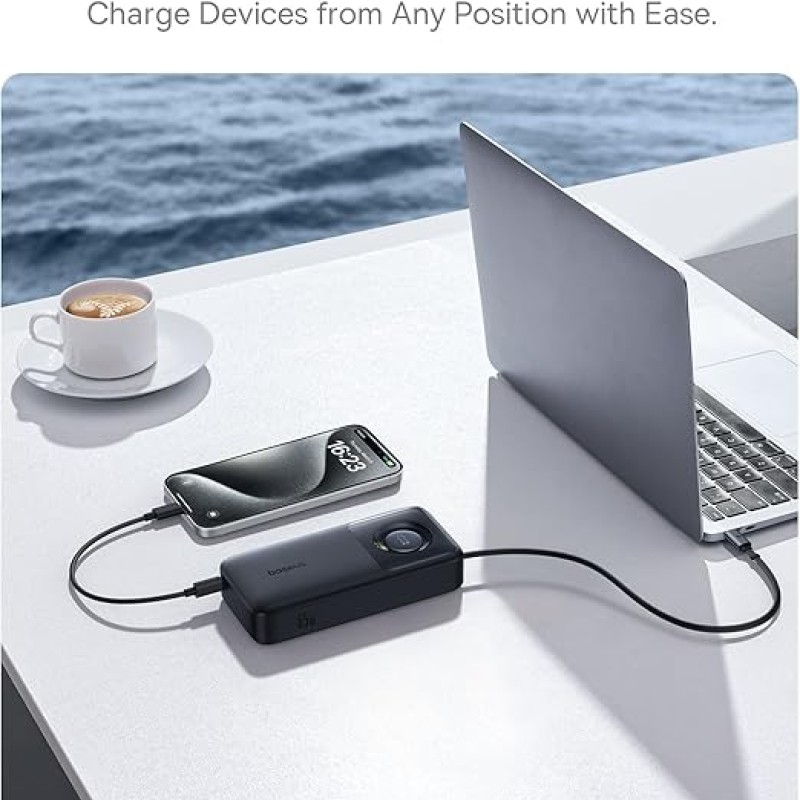 Baseus Free2Pull 20k 65W Cable Black Baseus Free2Pull 20k 65W Cable Black