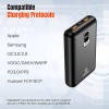 pTron Dynamo Ultra 20000mAh Power Bank, 22.5W Superfast Charging, Compact Size, Type-C/PD 20W Fast Charging, Supports VOOC/Wrap/Dash/Quick Charge Protocols, 3 Output Ports, Type-C Input/Output (Black) pTron Dynamo Ultra 20000mAh Power Bank, 22.5W Superfast Charging, Compact Size, Type-C/PD 20W Fast Charging, Supports VOOC/Wrap/Dash/Quick Charge Protocols, 3 Output Ports, Type-C Input/Output (Black)