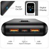 pTron Dynamo Ultra 20000mAh Power Bank, 22.5W Superfast Charging, Compact Size, Type-C/PD 20W Fast Charging, Supports VOOC/Wrap/Dash/Quick Charge Protocols, 3 Output Ports, Type-C Input/Output (Black) pTron Dynamo Ultra 20000mAh Power Bank, 22.5W Superfast Charging, Compact Size, Type-C/PD 20W Fast Charging, Supports VOOC/Wrap/Dash/Quick Charge Protocols, 3 Output Ports, Type-C Input/Output (Black)
