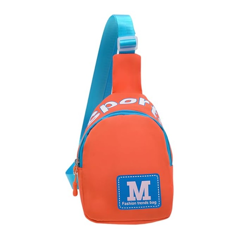 BEMBIKA Kids Shoulder Bag - Compact and Stylish Children Sling Bag, Coin Purse Waist Backpack With Crossbody Shoulder Bag Design, Sling Bag Daypack Travling & Hiking Chest Bag-(Red) BEMBIKA Kids Shoulder Bag - Compact and Stylish Children Sling Bag, Coin Purse Waist Backpack With Crossbody Shoulder Bag Design, Sling Bag Daypack Travling & Hiking Chest Bag-(Red)