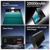 boAt Energyshroom PB400 Pro 20000mAh | Pocket Size, Compact Power Bank w/USB Type-C Input (2-Way Port), 3X Output Ports, Compatible with Tablets, Smartphones, Earbuds, Smartwatch(Carbon Black) boAt Energyshroom PB400 Pro 20000mAh | Pocket Size, Compact Power Bank w/USB Type-C Input (2-Way Port), 3X Output Ports, Compatible with Tablets, Smartphones, Earbuds, Smartwatch(Carbon Black)