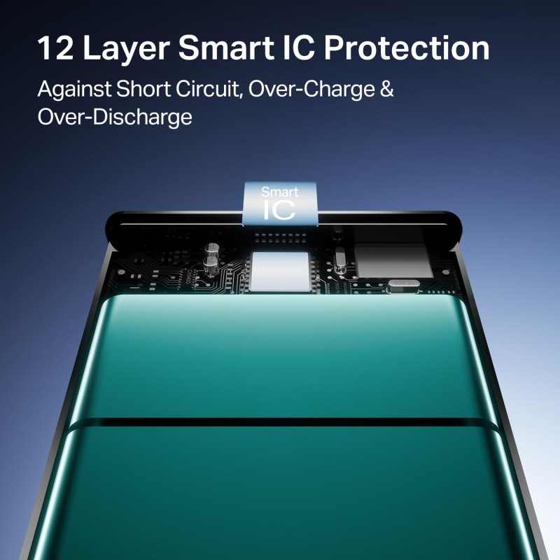 boAt Energyshroom PB400 Pro 20000mAh | Pocket Size, Compact Power Bank w/USB Type-C Input (2-Way Port), 3X Output Ports, Compatible with Tablets, Smartphones, Earbuds, Smartwatch(Carbon Black) boAt Energyshroom PB400 Pro 20000mAh | Pocket Size, Compact Power Bank w/USB Type-C Input (2-Way Port), 3X Output Ports, Compatible with Tablets, Smartphones, Earbuds, Smartwatch(Carbon Black)