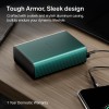 boAt Energyshroom PB400 Pro 20000mAh | Pocket Size, Compact Power Bank w/Type-C Input (2-Way Port), 3X Output Ports, Compatible with Tablets, Smartphones, Earbuds, Smartwatch(Emerald Green) boAt Energyshroom PB400 Pro 20000mAh | Pocket Size, Compact Power Bank w/Type-C Input (2-Way Port), 3X Output Ports, Compatible with Tablets, Smartphones, Earbuds, Smartwatch(Emerald Green)