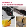 NUUK REN GO Cordless Car and Home Vacuum Cleaner | 2X More Suction, 11000 PA | 4-in-1 Functions with Air Blowing | 7 Attachments+Storage Bag | Dual Filtration with HEPA | BLDC Motor | 2 Suction Modes NUUK REN GO Cordless Car and Home Vacuum Cleaner | 2X More Suction, 11000 PA | 4-in-1 Functions with Air Blowing | 7 Attachments+Storage Bag | Dual Filtration with HEPA | BLDC Motor | 2 Suction Modes