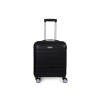 SPACEWALK Cadillac Hard Case ABS luggage, Airline-Approved CABIN SUITCASE, 42ltr, 8 Spinner Wheels, Anti-Theft Zip, TSA Lock, Durable & Lightweight (Black) SPACEWALK Cadillac Hard Case ABS luggage, Airline-Approved CABIN SUITCASE, 42ltr, 8 Spinner Wheels, Anti-Theft Zip, TSA Lock, Durable & Lightweight (Black)