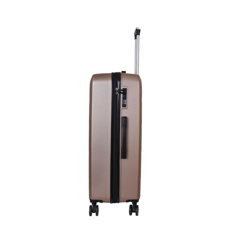 SPACEWALK STYLUX Hard Luggage, 76L, MEDIUM, Smooth 8 Spinner Wheels, Durable Hard Case ABS Material, Anti-Theft Zip, TSA Lock, Lightweight, Ergonomic Telescopic Handle, 3-Year Warranty SPACEWALK STYLUX Hard Luggage, 76L, MEDIUM, Smooth 8 Spinner Wheels, Durable Hard Case ABS Material, Anti-Theft Zip, TSA Lock, Lightweight, Ergonomic Telescopic Handle, 3-Year Warranty