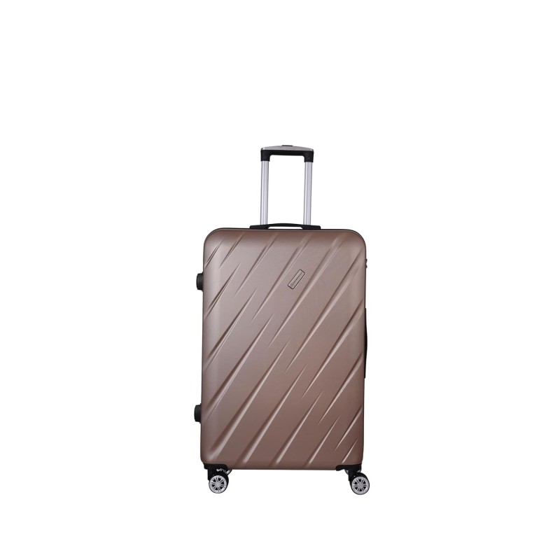 SPACEWALK STYLUX Hard Case ABS Luggage, SMALL, 50L, 8 Spinner Wheels, TSA Lock, Anti-Theft Zip, Lightweight & Durable, 3-Year Warranty, Made in India SPACEWALK STYLUX Hard Case ABS Luggage, SMALL, 50L, 8 Spinner Wheels, TSA Lock, Anti-Theft Zip, Lightweight & Durable, 3-Year Warranty, Made in India