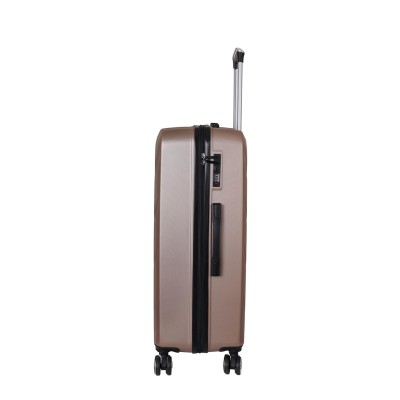 SPACEWALK STYLUX Hard Case ABS Luggage, SMALL, 50L, 8 Spinner Wheels, TSA Lock, Anti-Theft Zip, Lightweight & Durable, 3-Year Warranty, Made in India SPACEWALK STYLUX Hard Case ABS Luggage, SMALL, 50L, 8 Spinner Wheels, TSA Lock, Anti-Theft Zip, Lightweight & Durable, 3-Year Warranty, Made in India