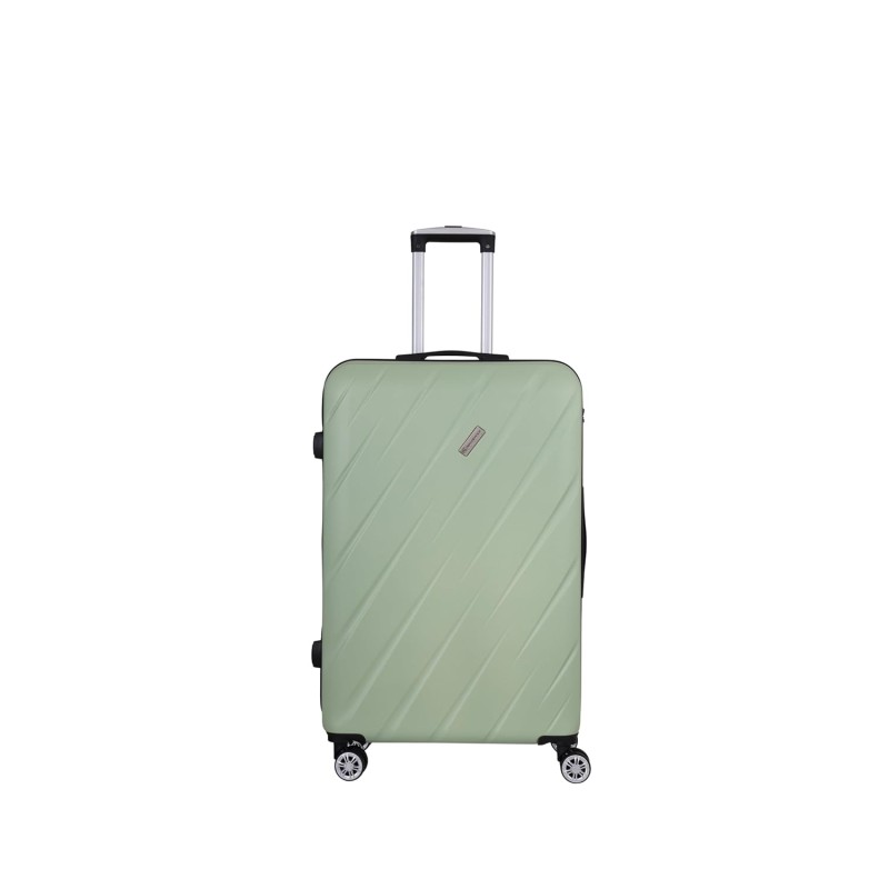 SPACEWALK STYLUX Hard Case ABS Luggage, SMALL, 50L, 8 Spinner Wheels, TSA Lock, Anti-Theft Zip, Lightweight & Durable, 3-Year Warranty, Made in India SPACEWALK STYLUX Hard Case ABS Luggage, SMALL, 50L, 8 Spinner Wheels, TSA Lock, Anti-Theft Zip, Lightweight & Durable, 3-Year Warranty, Made in India