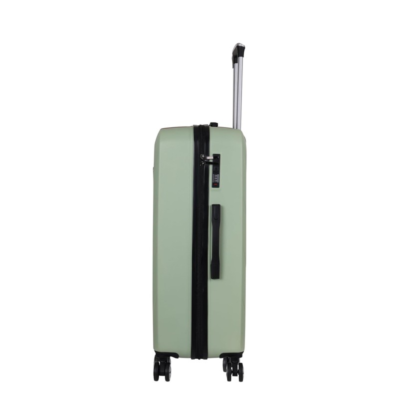 SPACEWALK STYLUX Hard Case ABS Luggage, SMALL, 50L, 8 Spinner Wheels, TSA Lock, Anti-Theft Zip, Lightweight & Durable, 3-Year Warranty, Made in India SPACEWALK STYLUX Hard Case ABS Luggage, SMALL, 50L, 8 Spinner Wheels, TSA Lock, Anti-Theft Zip, Lightweight & Durable, 3-Year Warranty, Made in India