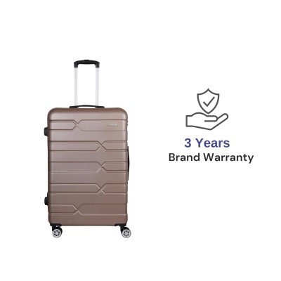 SPACEWALK TOKYO Hard Case ABS Luggage, SMALL, 50L, 8 Spinner Wheels, TSA Lock, Anti-Theft Zip, Lightweight & Durable, 3-Year Warranty, Made in India SPACEWALK TOKYO Hard Case ABS Luggage, SMALL, 50L, 8 Spinner Wheels, TSA Lock, Anti-Theft Zip, Lightweight & Durable, 3-Year Warranty, Made in India