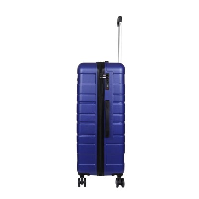 SPACEWALK TOKYO Hard Case ABS Luggage, SET OF 3 (S, M, L), 8 Spinner Wheels, TSA Lock, Anti-Theft Zip, Lightweight & Durable, 3-Year Warranty (Blue) SPACEWALK TOKYO Hard Case ABS Luggage, SET OF 3 (S, M, L), 8 Spinner Wheels, TSA Lock, Anti-Theft Zip, Lightweight & Durable, 3-Year Warranty (Blue)