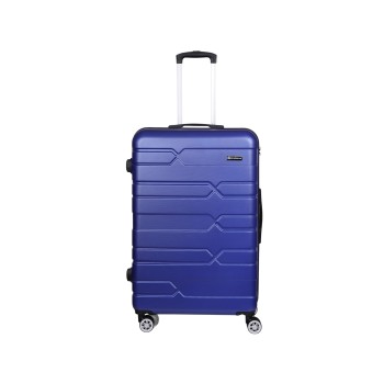 SPACEWALK TOKYO Hard Luggage, 76L, MEDIUM, Smooth 8 Spinner Wheels, Durable Hard Case ABS Material, Anti-Theft Zip, TSA Lock, Lightweight, Ergonomic Telescopic Handle, 3-Year Warranty