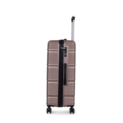 SPACEWALK GLOSTER Hard Case ABS Luggage, 107L, LARGE, 8 Spinner Wheels, TSA Lock, Anti-Theft Zip, Lightweight & Durable, 3-Year Warranty, Made in India SPACEWALK GLOSTER Hard Case ABS Luggage, 107L, LARGE, 8 Spinner Wheels, TSA Lock, Anti-Theft Zip, Lightweight & Durable, 3-Year Warranty, Made in India